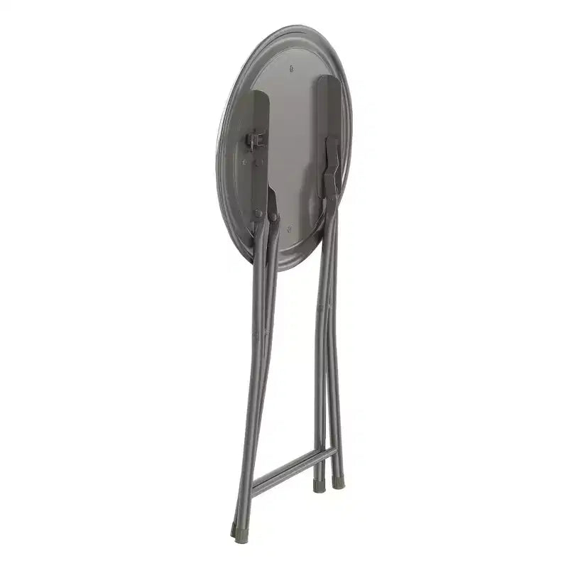 Tabouret pliant sans dossier de 45,7 cm (18 pouces) avec capacité de 102 kg (225 livres) pour la maison ou le bureau