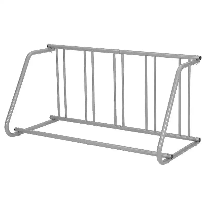 Range-vélo au sol,Range-vélo simple face 5 vélos,Range-vélo en grille à fixer au sol,Support de stationnement de vélo autoportant au sol,Supports de vélo pour garages et rues