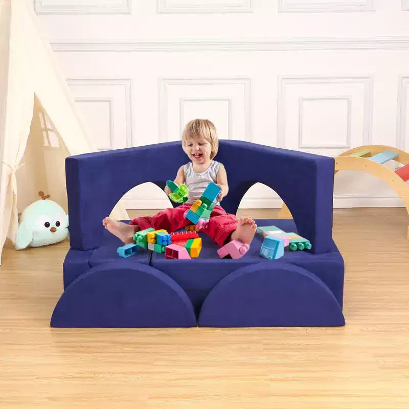 Canapé convertible multifonctionnel, canapé de jeu modulaire pour enfants