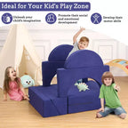 Canapé convertible multifonctionnel, canapé de jeu modulaire pour enfants