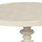 Table d'appoint Royal Hampton avec plateau rond, blanc