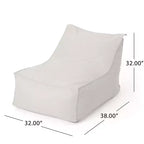Canapé-fauteuil poire résistant à l'eau pour adultes, salon et chambre à coucher