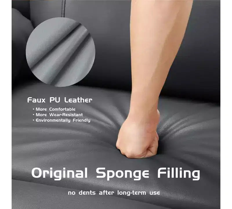 Fauteuils inclinables surdimensionnés avec chauffage et massage - Fauteuil inclinable pivotant à 360° pour adultes avec support pour salons, chambres et crèches