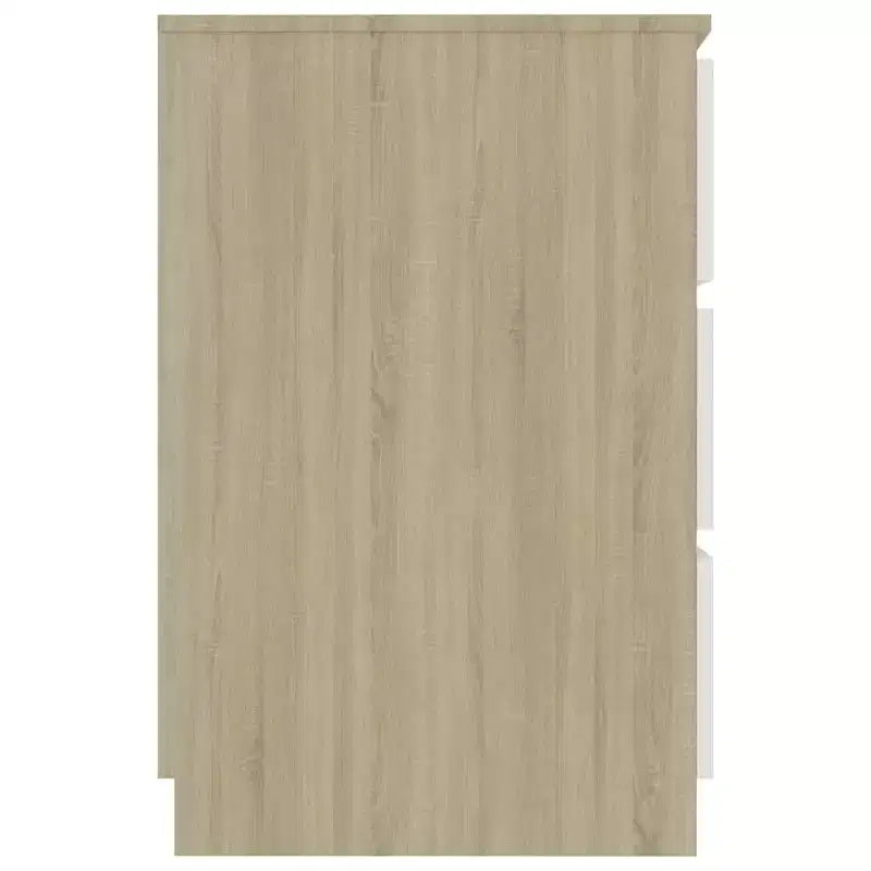 Bureau en Bois d'Ingénierie Blanc, Taille Moyenne, Bureau Durable pour la Maison