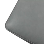 Ottoman en cuir véritable contemporain de 67 cm de large pour salon